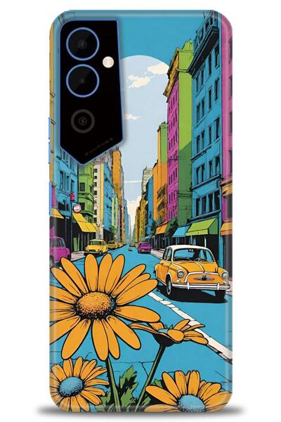 kılıfevreni غطاء متوافق مع هاتف Tecno Pova Neo 2 A+ Plus غطاء HD مطبوع - غطاء...