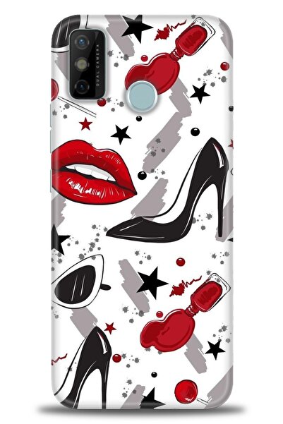 kılıfevreni غطاء متوافق مع هاتف Tecno Spark 6 Go A+ Plus غطاء HD مطبوع - غطاء...