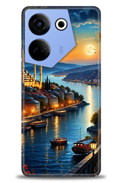 kılıfevreni حافظة تكنو كامون 20 برو 5G متوافقة مع A+ بلس + واقي شاشة سيراميك ...