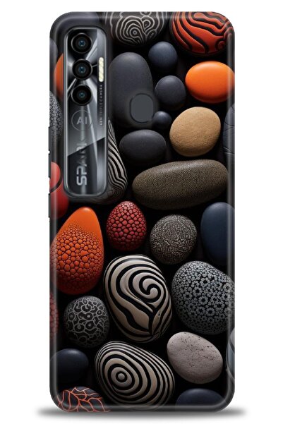 kılıfevreni غطاء متوافق مع هاتف Tecno Spark 7 Pro A+ Plus غطاء HD مطبوع - غطا...
