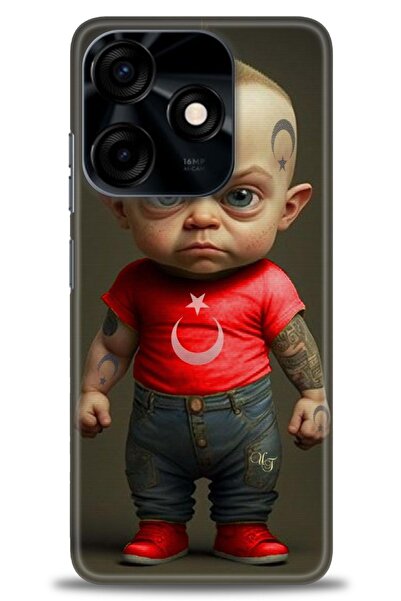 kılıfevreni غطاء متوافق مع هاتف Tecno Spark 10C A+ Plus HD مطبوع - غطاء من ال...