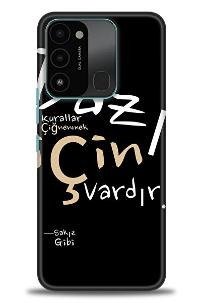 kılıfevreni غطاء متوافق مع هاتف Tecno Spark 8C A+ Plus غطاء HD مطبوع - غطاء م...