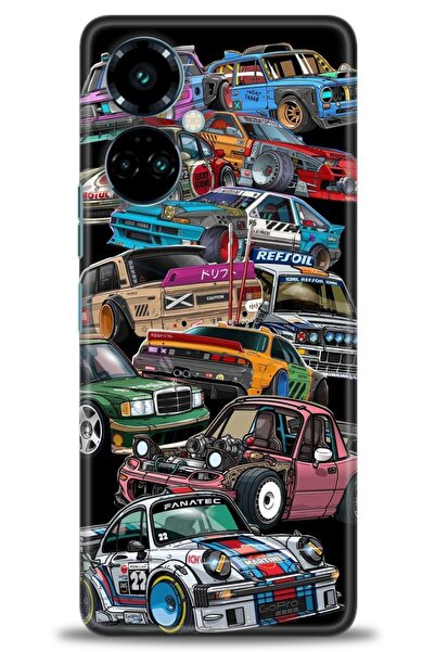 kılıfevreni حافظة متوافقة مع هاتف Tecno Camon 19 Pro + واقي شاشة سيراميك غير ...