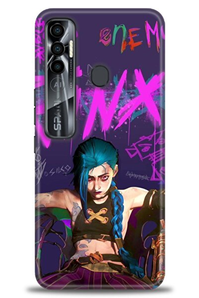 kılıfevreni غطاء متوافق مع هاتف Tecno Spark 7 Pro A+ Plus غطاء HD مطبوع - غطا...