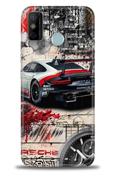 kılıfevreni غطاء متوافق مع هاتف Tecno Spark 6 Go A+ Plus غطاء HD مطبوع - غطاء...