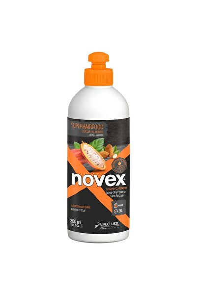 NOVEX Balsam fara clatire, hidratant, cacao si migdale, 300 ml