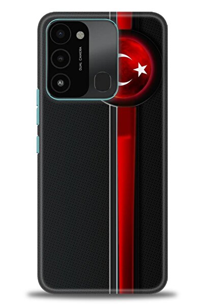 kılıfevreni غطاء متوافق مع هاتف Tecno Spark 8C A+ Plus HD مطبوع - غطاء من الس...