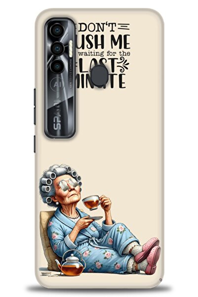 kılıfevreni غطاء متوافق مع هاتف Tecno Spark 7 Pro A+ Plus غطاء HD مطبوع - غطا...