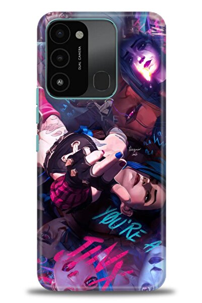 kılıfevreni غطاء متوافق مع هاتف Tecno Spark 8C A+ Plus غطاء HD مطبوع - غطاء م...