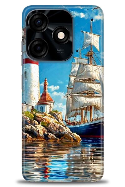 kılıfevreni غطاء متوافق مع هاتف Tecno Spark 10C A+ Plus غطاء HD مطبوع - غطاء ...