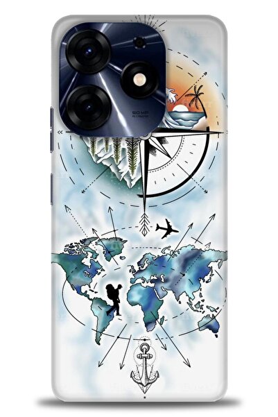 kılıfevreni غطاء متوافق مع هاتف Tecno Spark 10 Pro A+ Plus HD مطبوع - غطاء من...