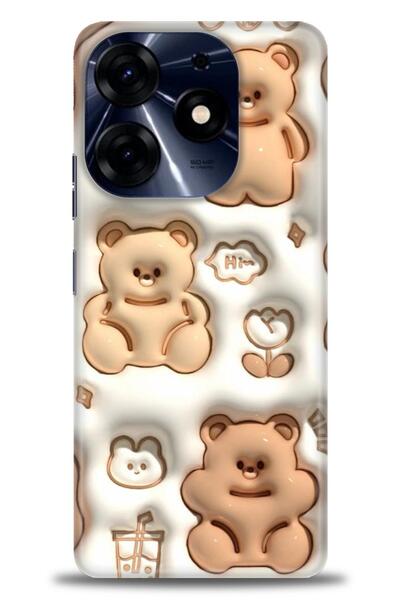 kılıfevreni غطاء متوافق مع هاتف Tecno Spark 10 Pro A+ Plus غطاء HD مطبوع - غط...