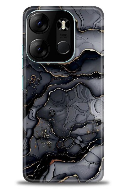 Rulet Aksesuar Tecno Spark Go 2023 Compatible Hd Printed Silicone Case + Cera...