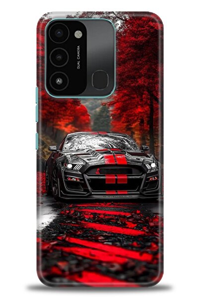 kılıfevreni غطاء متوافق مع هاتف Tecno Spark 8C A+ Plus HD مطبوع - غطاء من الس...