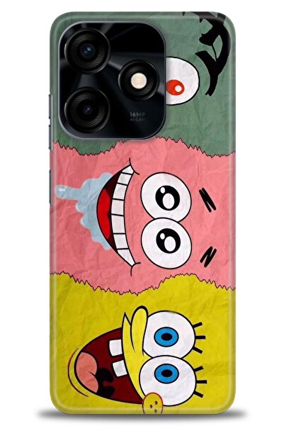 kılıfevreni غطاء متوافق مع هاتف Tecno Spark 10C A+ Plus غطاء HD مطبوع - غطاء ...