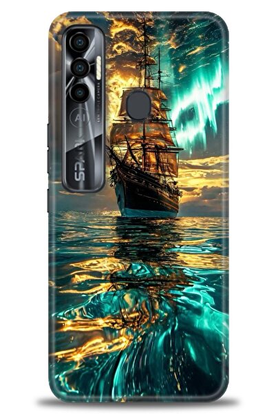 kılıfevreni غطاء متوافق مع هاتف Tecno Spark 7 Pro A+ Plus HD مطبوع - غطاء من ...