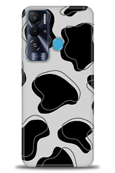 Rulet Aksesuar Tecno Pova Neo Compatible Hd Printed Silicone Case + Ceramic S...