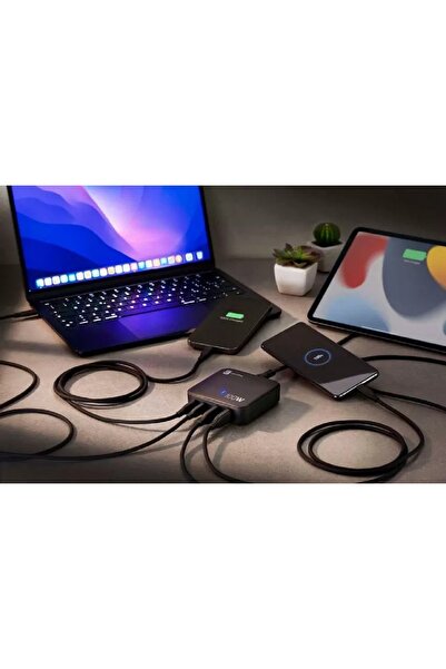 Cellularline Multipower Desk, 100W, Black