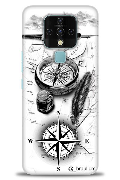 kılıfevreni غطاء متوافق مع هاتف Tecno Camon 16 A+ Plus غطاء HD مطبوع - غطاء م...