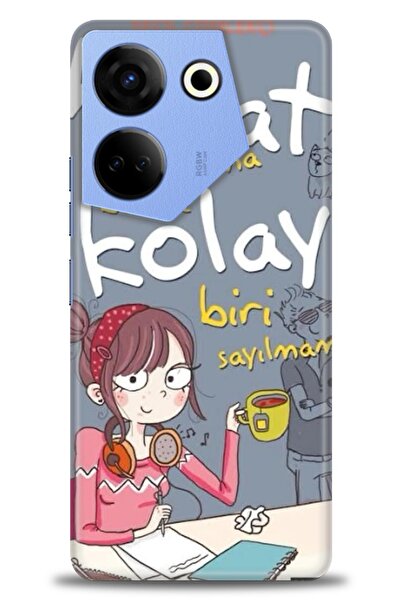 kılıfevreni حافظة تكنو كامون 20 برو 5G متوافقة مع A+ بلس + واقي شاشة سيراميك ...