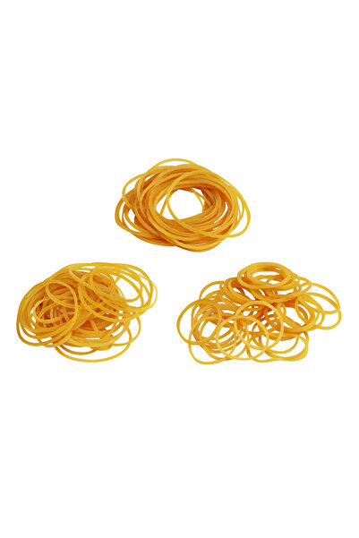 Lawazim Rubber Band Set – 25/38/50mm Assorted Elastic Bands for Office, Home & School