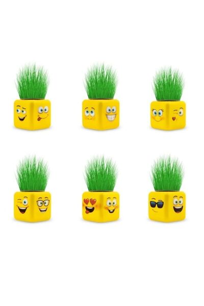 NEWBRENDHOME لعبة تعليمية للأولاد 6 قطع من مكعبات تشيموجي - الرجل العشبي - لل...