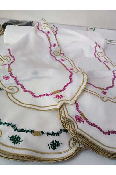 ketenhome Herend Apponyi Uyumlu Yeşil Runner