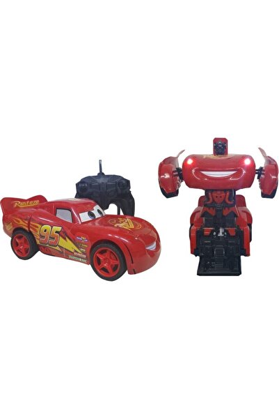 NEWBRENDHOME Eğitici Erkek Çocuk Oyuncak Oyuncak Robota Dönüşen Şimşek Mcquee...