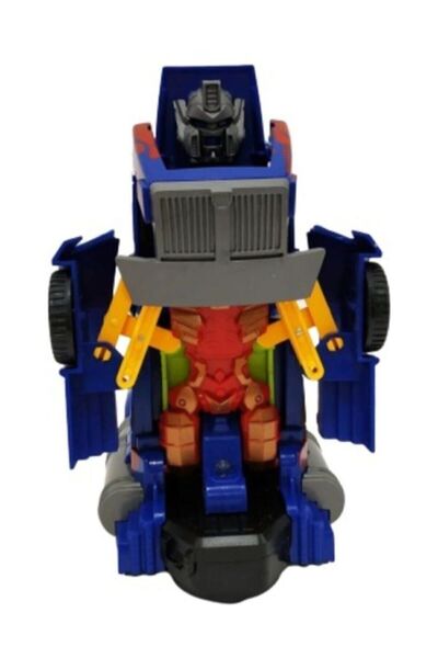 NEWBRENDHOME Eğitici Erkek Çocuk Oyuncak Transformers Tarzı Işıklı Ve Sesli Tıra Dönüşen Optimus Prime Robot Kız