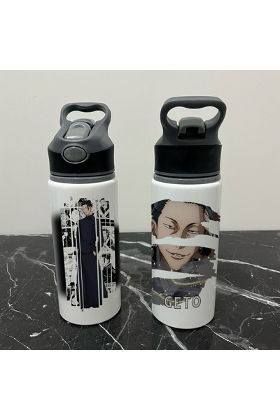 Define Moyas Jujutsu Kaisen Suguru Geto Cold Water Bottle with Straw