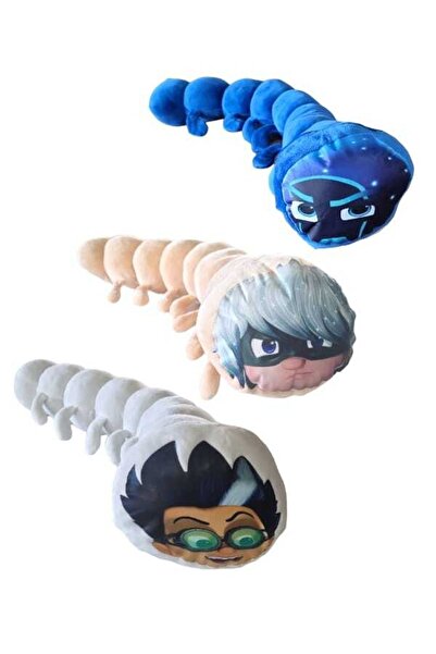 OMZ مجموعة ألعاب تعليمية مكونة من 3 قطع من بيجاما سكاك، وسادة على شكل يرقة مل...