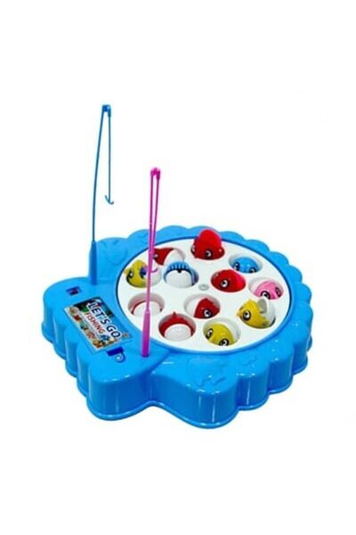 NEWBRENDHOME Eğitici Erkek Çocuk Oyuncak Hadi Tutalım Balık Tutma Oyunu Mavi ...