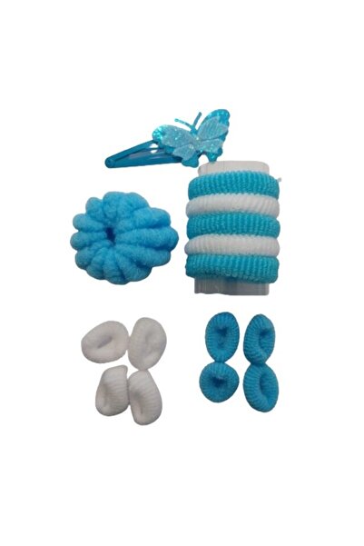 OEM Set accesorii par fetite, alb/albastru, 15 piese Frozen