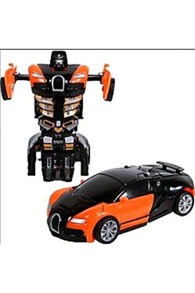 NEWBRENDHOME Eğitici Erkek Çocuk Oyuncak Araba Transformers: Tek Tuşla Robota...