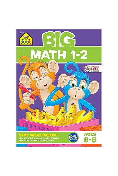 School Zone Publishing Big Workbook: Math