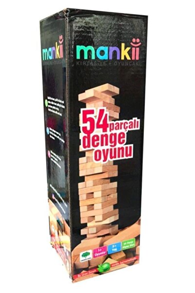 OMZ ألعاب تعليمية مانكي مانكي لعبة التوازن 54 قطعة جينغا مانكي.8699067000041 ...