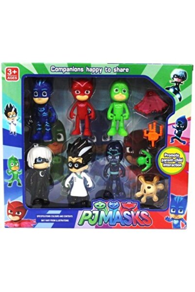 NEWBRENDHOME لعبة تعليمية للأولاد مكونة من 6 قطع من شخصيات بي جي ماسك، لعبة ل...