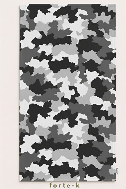 Fortek Home Спортивний рушник з цифровим принтом Fitness Towel - 50x100 см