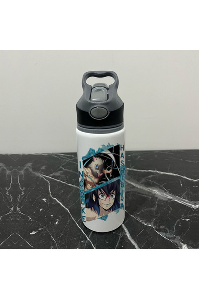 Define Moyas Demon Slayer Inosuke Cold Water Bottle with Straw