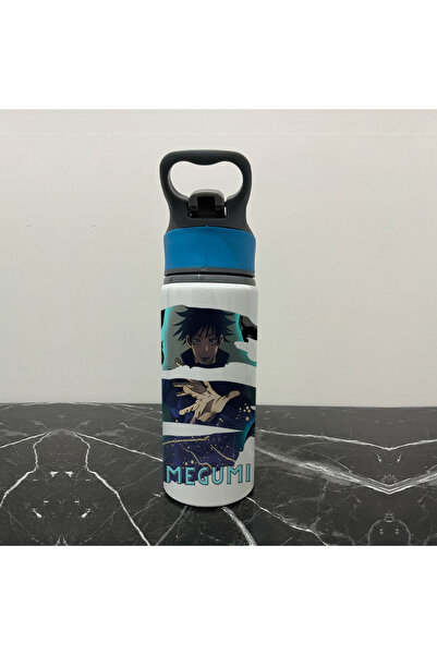 Define Moyas Jujutsu Kaisen Fushiguro Megumi Cold Water Bottle with Straw