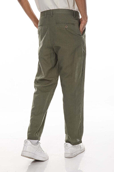 Jeanspro JEANS PRO Ight Green Loose Fit Chino Pants