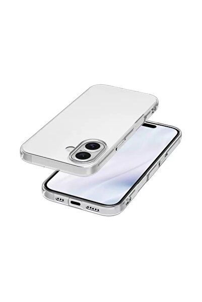 zore iPhone 17 Case Super Silicone Cover - Transparent