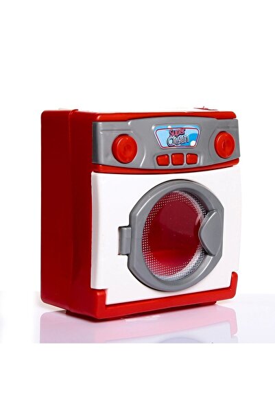 NEWBRENDHOME لعبة تعليمية للأولاد، غسالة صغيرة في صندوق، لعبة للفتيات