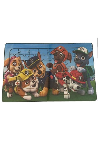 paraply Öğretici Oyuncaklar Süper Kahramanlar 56 Parça Ahşap Puzzle Çocuk Yap...