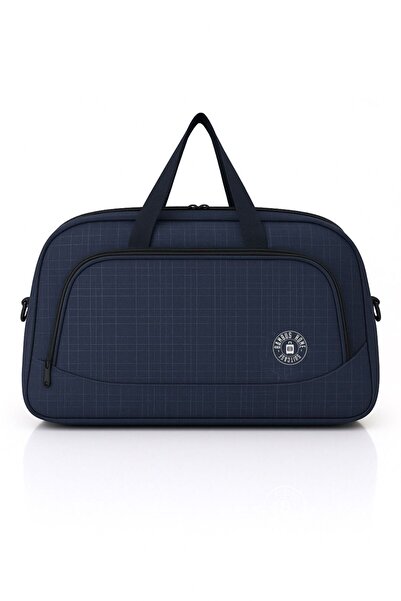 Bambus 3 Gözlü Havlu Kumaş Valiz Seyahat Tatil Spor Hastane Çok Gözlü El Ve Omuz Çantası