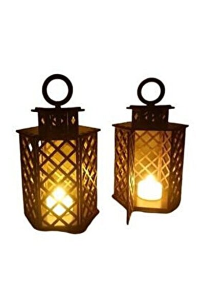 NEWBRENDHOME لعبة تعليمية للأولاد، فانوس خشبي صغير مزخرف، لعبة للفتيات