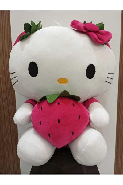 NEWBRENDHOME Eğitici Erkek Çocuk Oyuncak HELLO KİTTY PELUŞ OYUNCAK FUŞYA RENK...