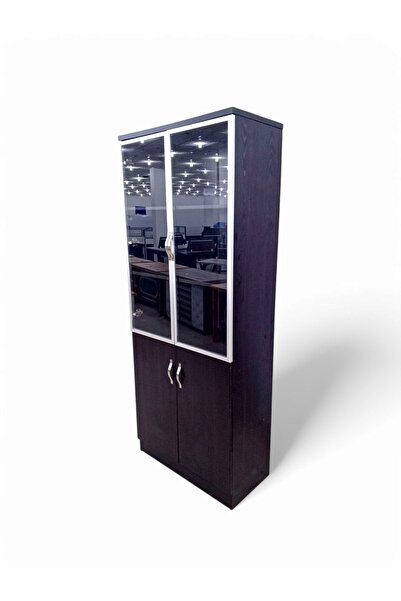 concent Practical and elegant file cabinet made of high-quality MDF wood in brown color