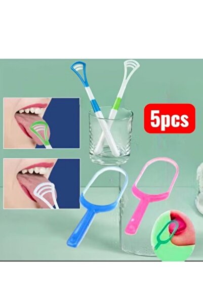 generi Oral care tools, including tongue cleaners, 5 pieces