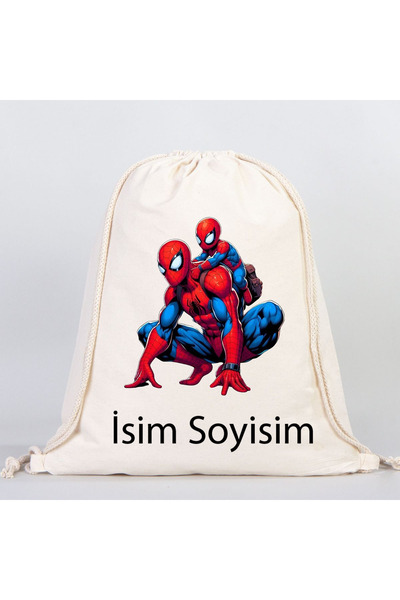 Boom town Sırt Çantası Büzgülü Bez Çanta